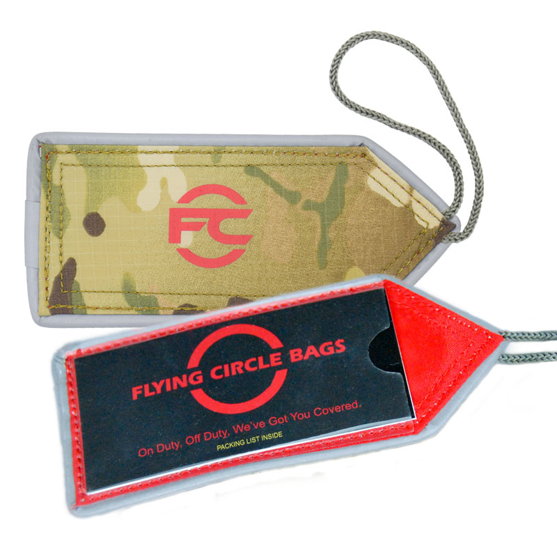 Stocking Stuffers Luggage Tags Flying Circle Gear